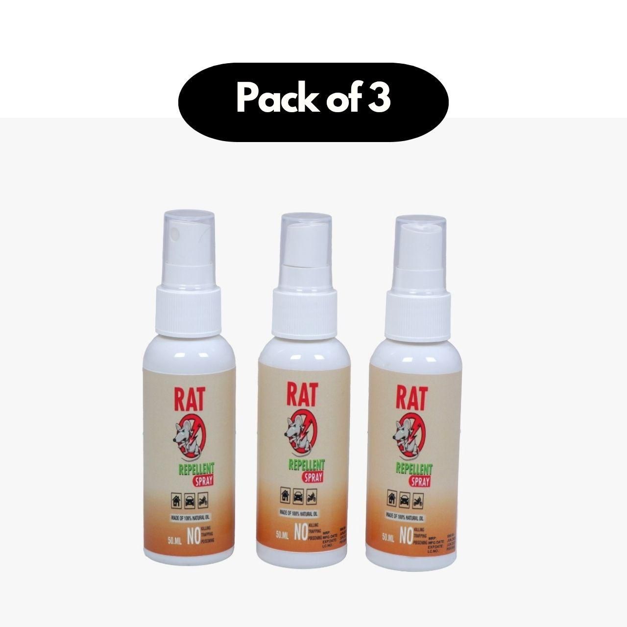 RATGAURD™ - RAT REPELLENT SPRAY (BUY 1 GET 2 FREE) (PACK OF 3)