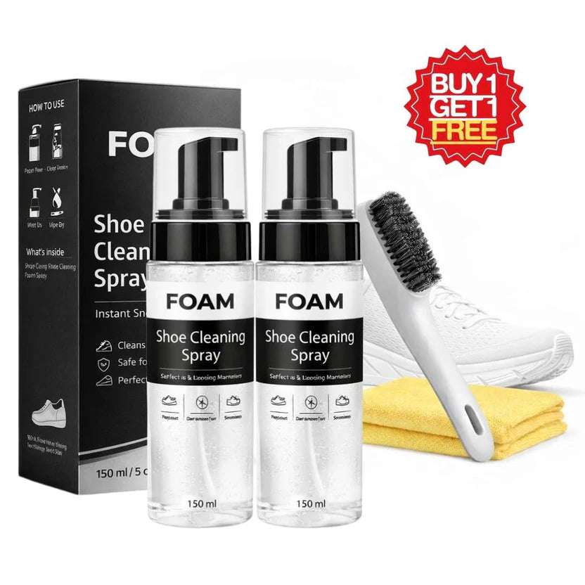 Water-Free Foam Shoe Cleaner  BUY 1 GET 1 FREE 240 ML