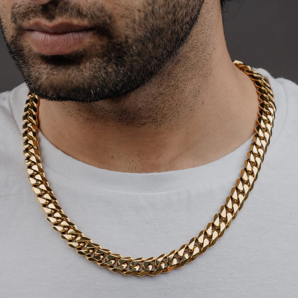 CUBAN GOLD PLATED CHAIN