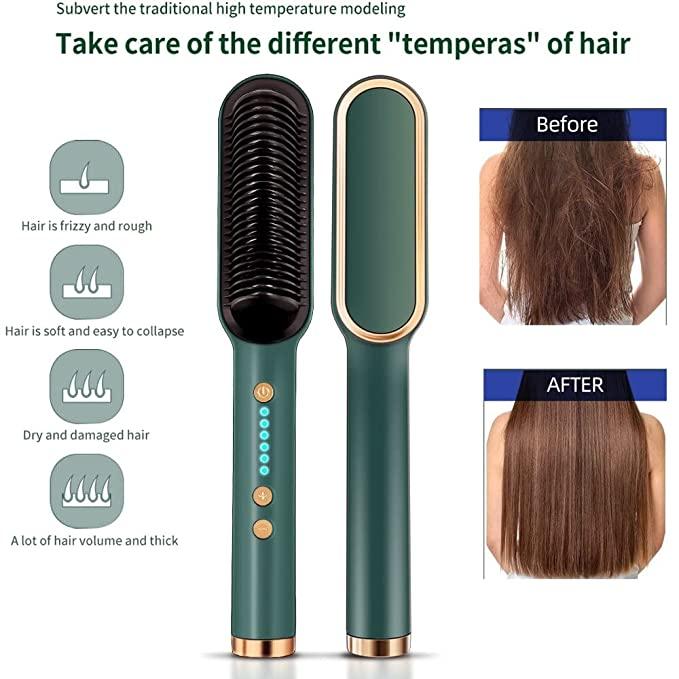 BLOWBRUSHER ELITE HAIR STRAIGHTENER BRUSH