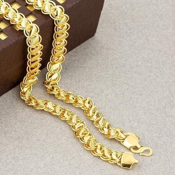 CUBAN GOLD PLATED CHAIN