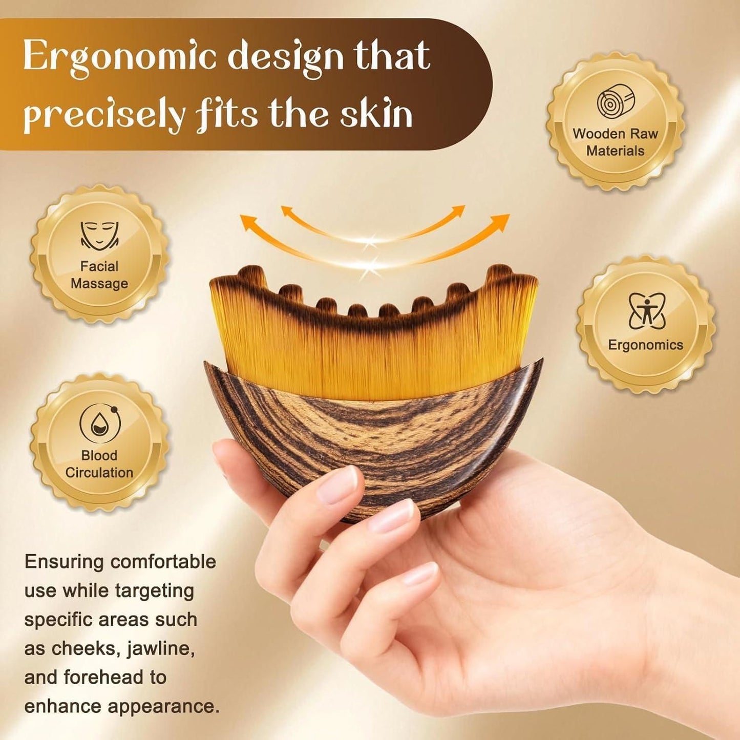 Lymphatic Contour Face Brush | Reduce Puffiness